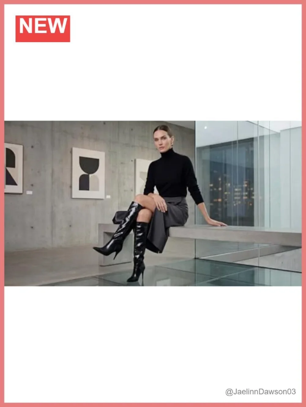 Faux Leather Over-the-Knee Stiletto Heel Pointed Toe Boots